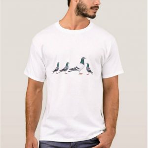 camiseta-four-racing-pigeons